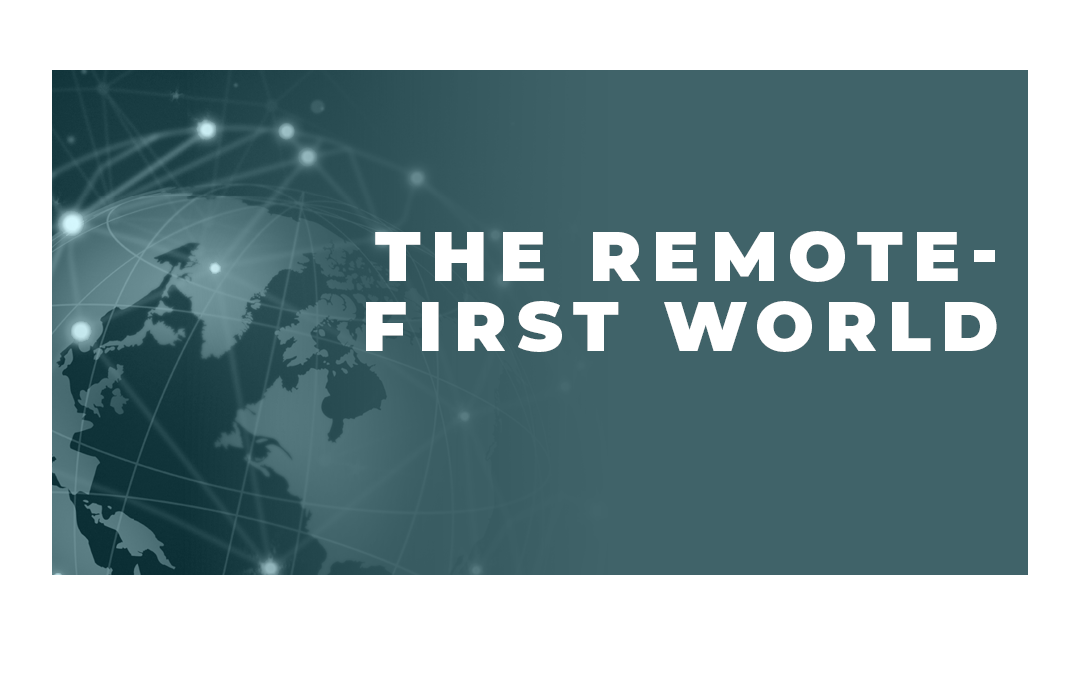 Vision 2030 - scenario - remote first Vision 2030 - scenario - remote first